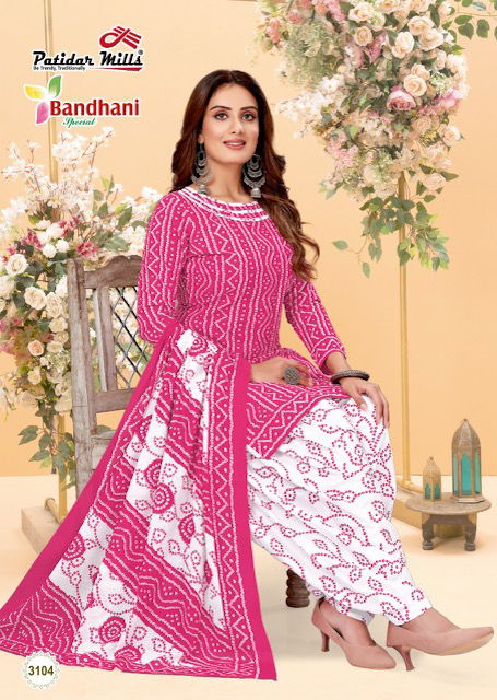 Patidar Bandhani Special 31 Cotton Printed Casual Daily Wear Dress Material Collection